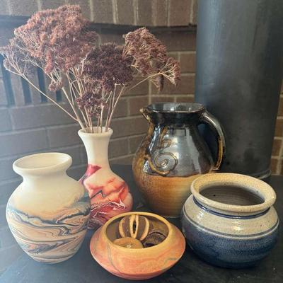 Nemadji Pottery Vases And More