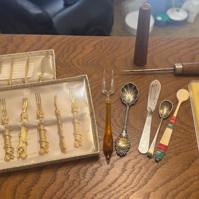Wooden Ice Pick, Cocktail Serveware & Slotted Spoons