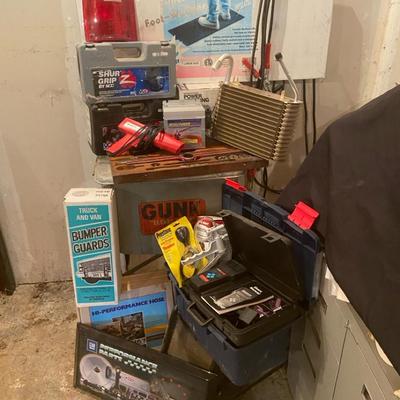 Gunk Parts Cleaner, Car Chains, Shop Tools, Hi-Performance Hoses And More Car Items