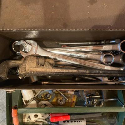Kennedy Tool Box With Oversized Wrenches