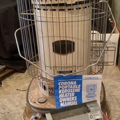 Corona Portable Kerosene Heater & Cadet Blower Motors 