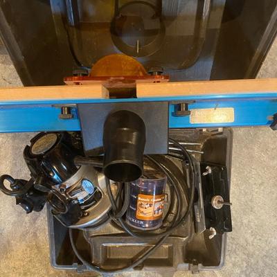 Craftsman 6amp Router With Case & Rockler Dust Port