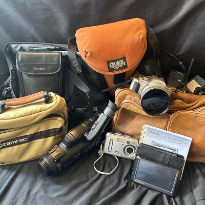 Sony Video 8 HandyCam, Kodak EasyShare, Garmin, Camera Bags And Additional Equipment 