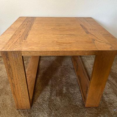 Square Wooden Coffee Table