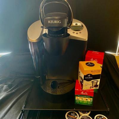Keurig Coffee Maker, Filters & Pod Holder