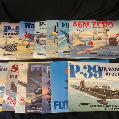 Vintage Squadron/Signal Publications Paperbacks 