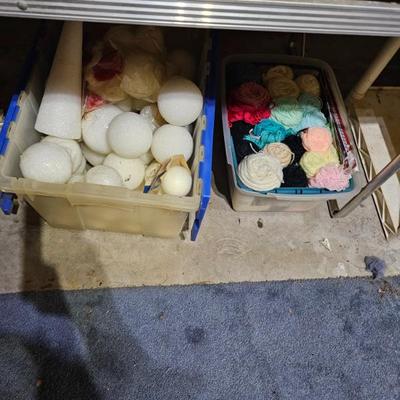 Styrofoam Crafting Supplies, Yarn