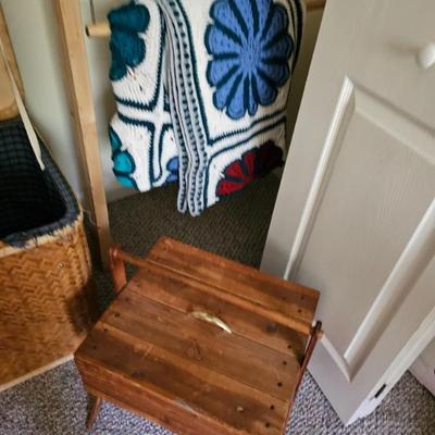 Quilt, Sewing Box