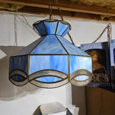 Stained Glass Hanging Lamp