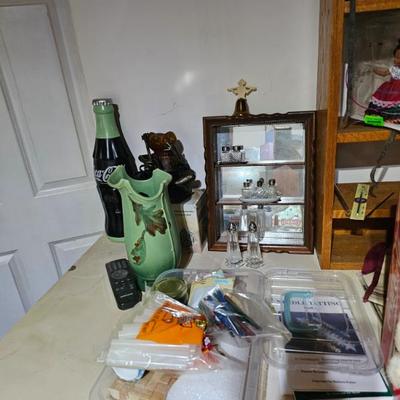 Craft Supplies, Vase, Mirror Box