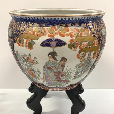 Chinese Ceramic Fish Bowl