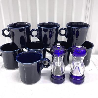 Fiesta Cobalt Blue Coffee Mugs
