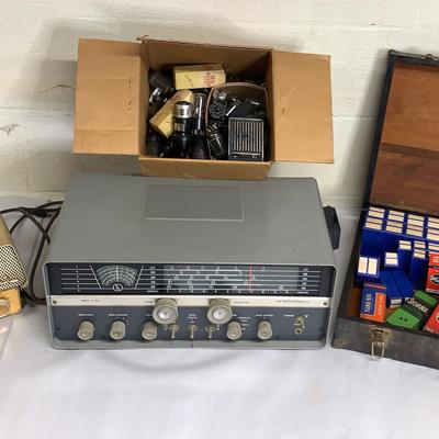 Hallicrafters Short Wave Radio, Bell2199-B Mono Tube Amp, Radio Tubes