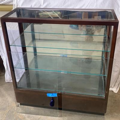 Sliding Glass Door Display Case With Key