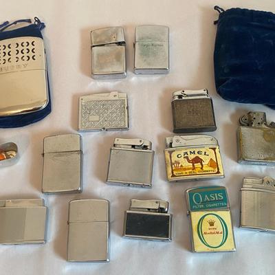 Vtg Lighters (incl ZIPPO) & BUDDY Hand Warmers