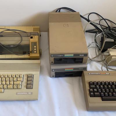 Old School! Commodore 64 Computer Equipment 