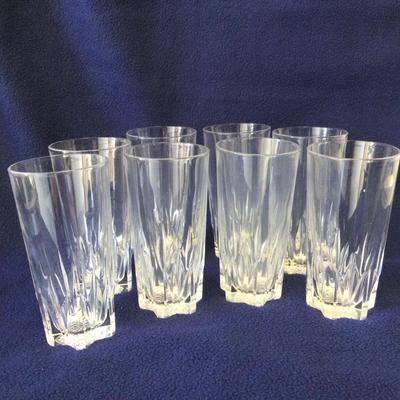 Royal Crystal Rock Glassware 8pc.