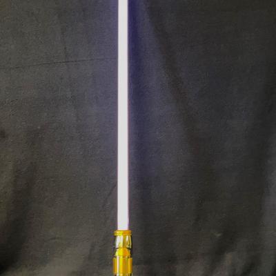 Star Wars Revenge Of The Sith Light Saber, Master Mace Windu, Purple With Stand