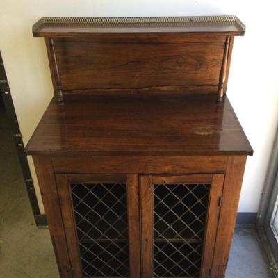 Georgian Furniture Antique Rosewood Side Cabinet