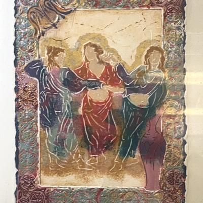 Roy Tonkin, Givees I, Framed Artist Proof, Signed