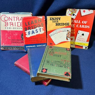 Books On The Art Of Gaming, 7 Pcs, Vintage & Antique