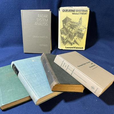 Vintage Textbooks On Engineering & Other Topics, 6 Pcs