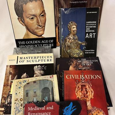 Various Art Books, 9 Pcs