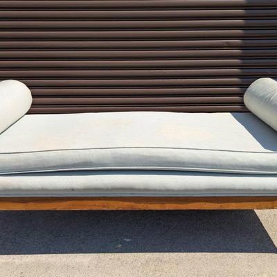 Antique Vintage Austrian Biedermeier Style Day Bed Chaise Longue