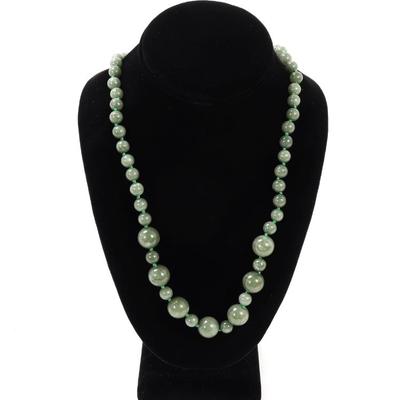 Sale Photo Thumbnail #78: Lot 78 beautiful light green beaded necklace
