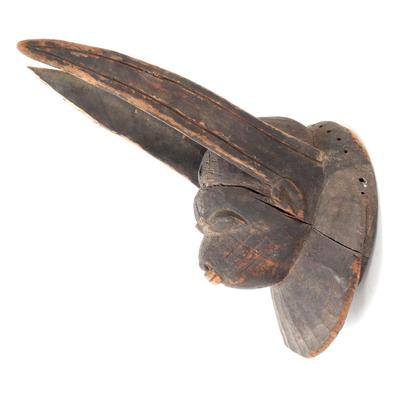Sale Photo Thumbnail #460: Lot 461 wood carved yoruba egungun mask