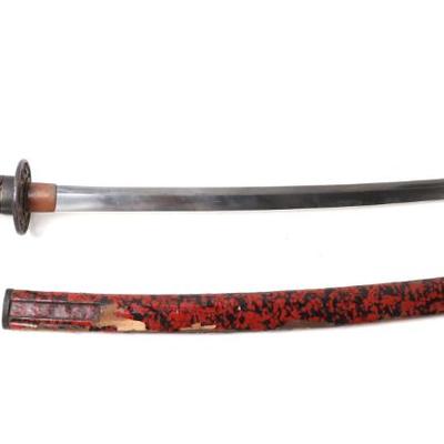 Lot 19 japanese katana sword scabbard