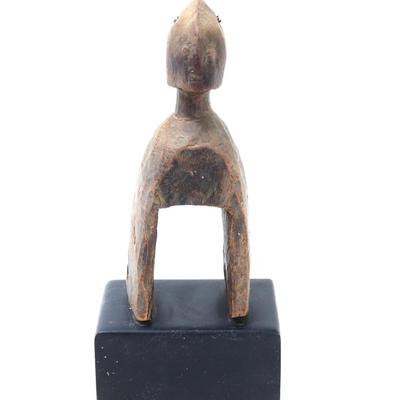 Sale Photo Thumbnail #474: Lot 475 dogon wood carved loom pulley