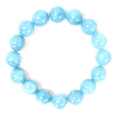 Sale Photo Thumbnail #523: Lot 524 beautiful aquamarine beaded bracelet