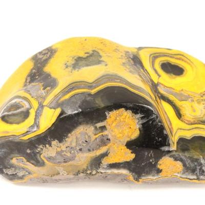 Sale Photo Thumbnail #195: Lot 195 gorgeous freeform bumblebee jasper mineral specimen