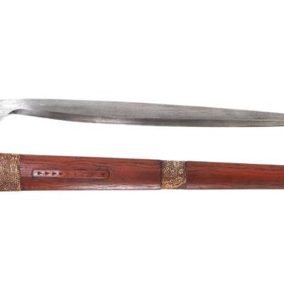 Sale Photo Thumbnail #35: Lot 35 20th c philippines garabtalibon sword