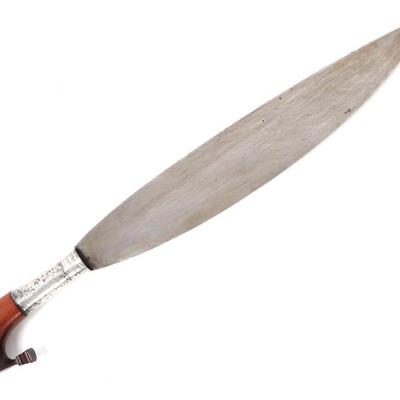 Sale Photo Thumbnail #39: Lot 39 19th 20th c moro barong sword