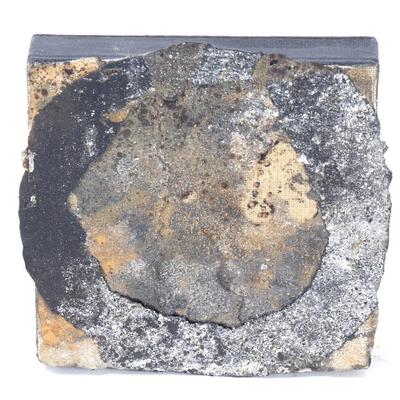 Sale Photo Thumbnail #165: Lot 165 silence mixed media by roger weik 2004