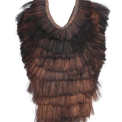 Sale Photo Thumbnail #451: Lot 452 handsome filipino fiber rattan raincoat