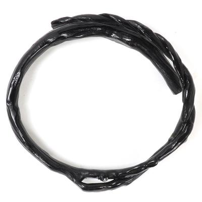 Sale Photo Thumbnail #121: Lot 121 beautiful natural black coral twist bracelet