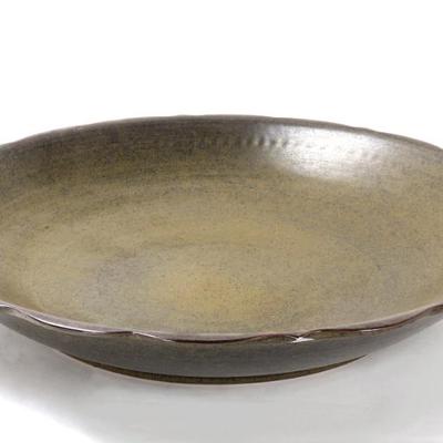 Sale Photo Thumbnail #331: Lot 331 chinese olive green glaze service plate