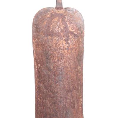 Sale Photo Thumbnail #487: Lot 488 african iron gong