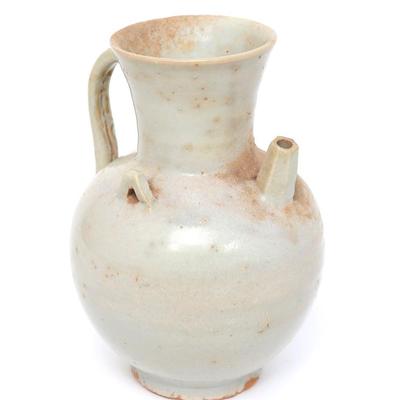 Sale Photo Thumbnail #350: Lot 350 chinese song dynasty style lobed ewer