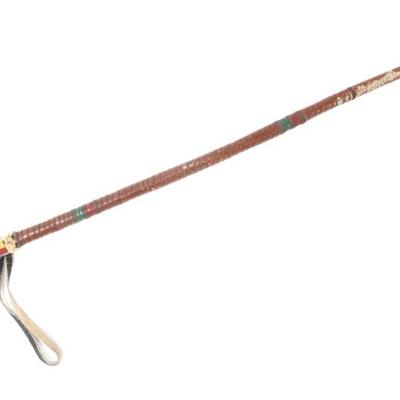 Sale Photo Thumbnail #509: Lot 510 1920 s gentleman's horse whip
