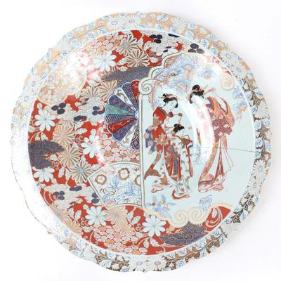 Sale Photo Thumbnail #283: Lot 283 japanese porcelain imari charger