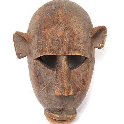Sale Photo Thumbnail #467: Lot 468 wood monkey mask bamana people