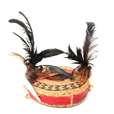 Sale Photo Thumbnail #446: Lot 447 philippines vintage handmade bachelor s hat