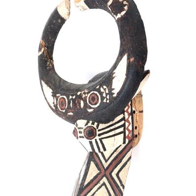 Sale Photo Thumbnail #458: Lot 459 bwa ceremonial buffalo mask