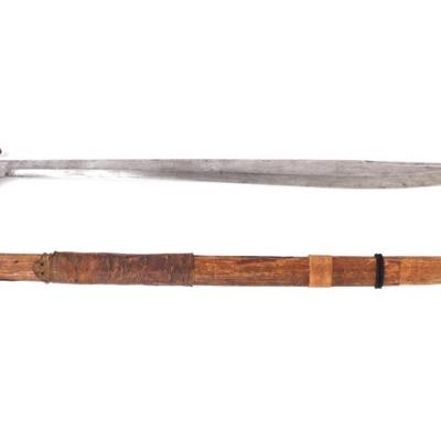 Sale Photo Thumbnail #36: Lot 36 rare visayan talibong sword w d guard