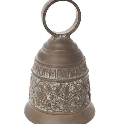 Sale Photo Thumbnail #186: Lot 186 large sanctus monastery bell 19th c.