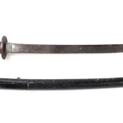 Sale Photo Thumbnail #21: Lot 21 japanese wakizashi sword signed